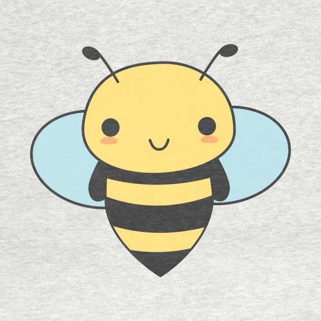 Cute & Kawaii Bee T-Shirt by happinessinatee